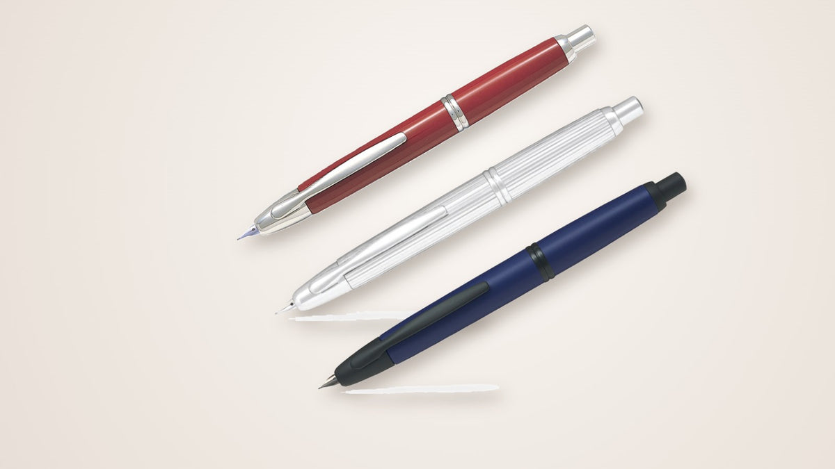 Stylos plume Pilot Capless