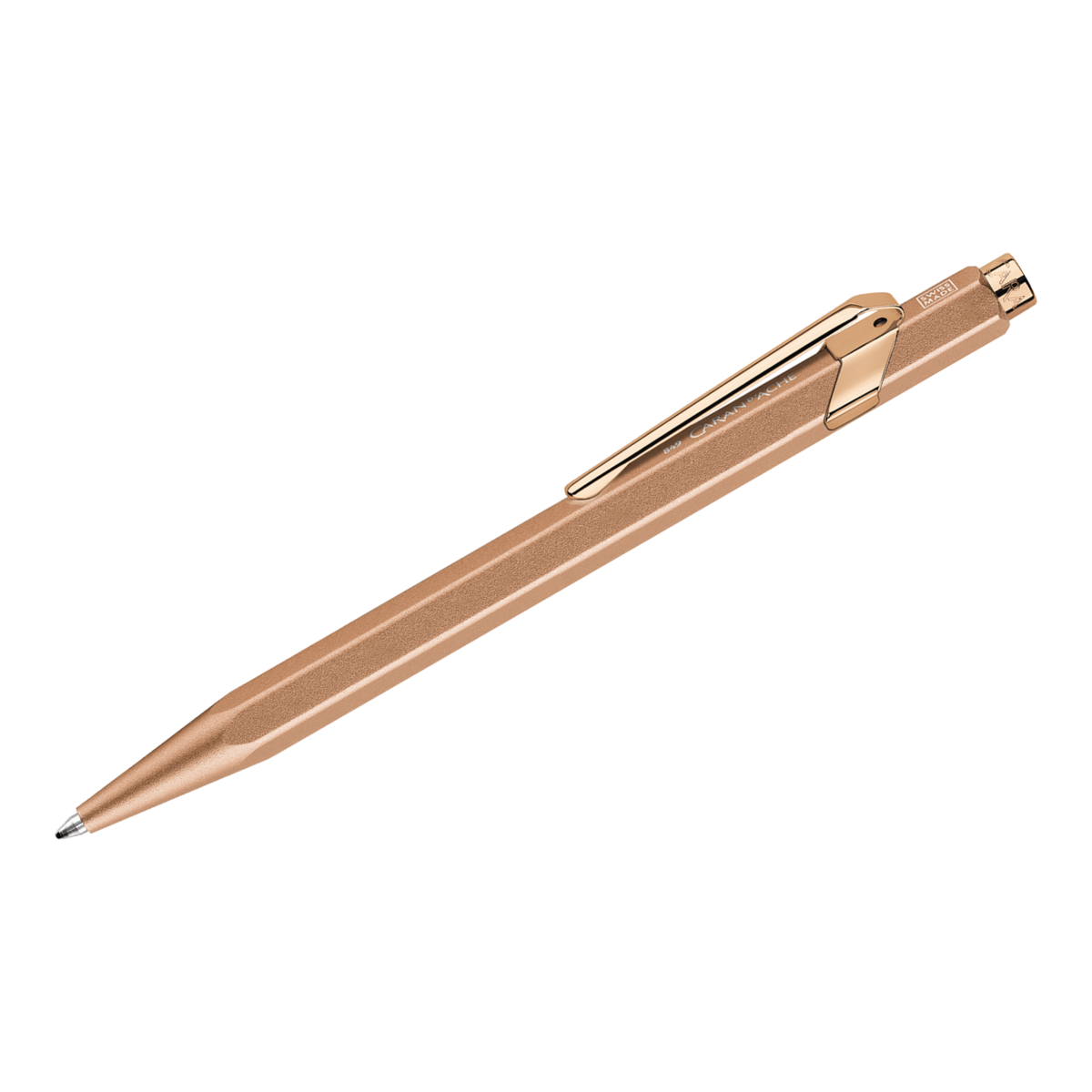 Stylo bille Caran d'Ache 849 Premium – Brut Rosé