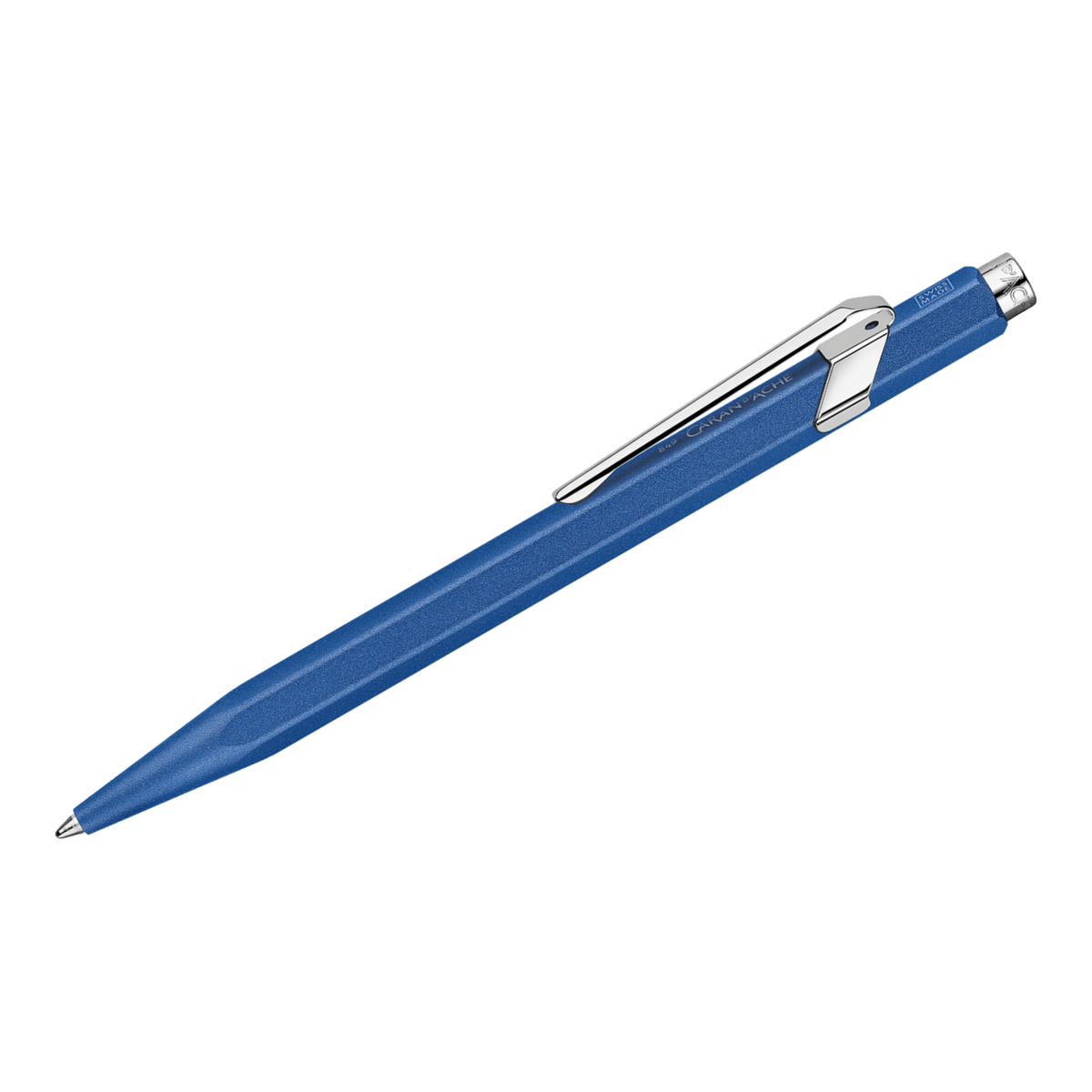 Stylo bille Caran d'Ache 849 Colormat-X – Bleu