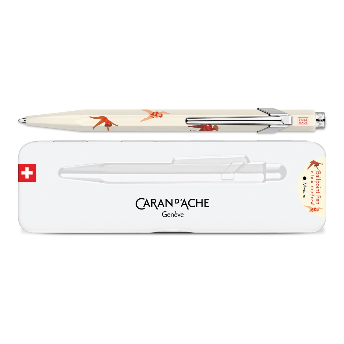 Stylo bille 849 Nina Cosford et son slimpack