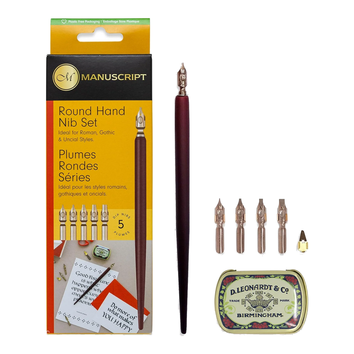 Set de calligraphie Manuscript – Round Hand