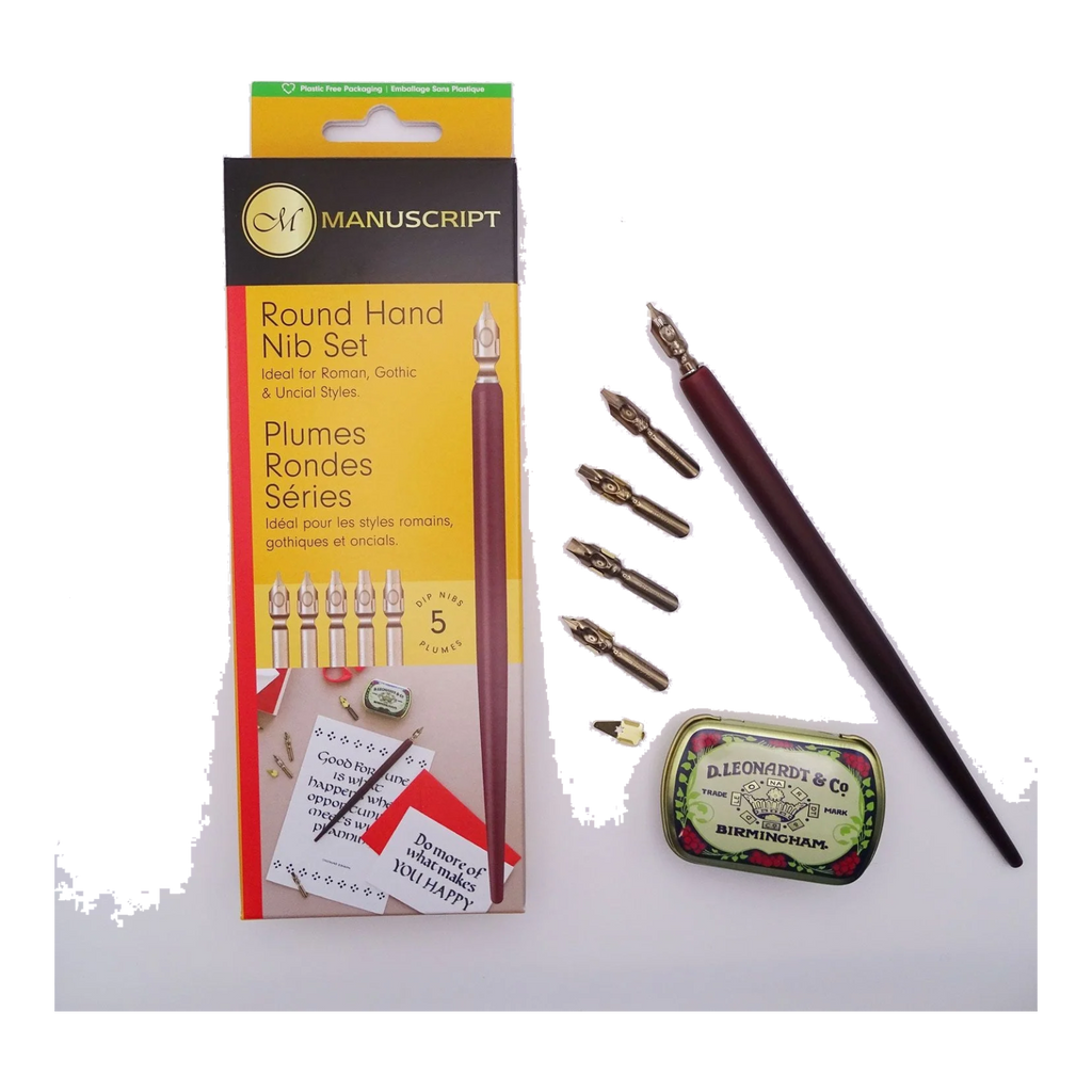 Set de calligraphie Manuscript – Round Hand