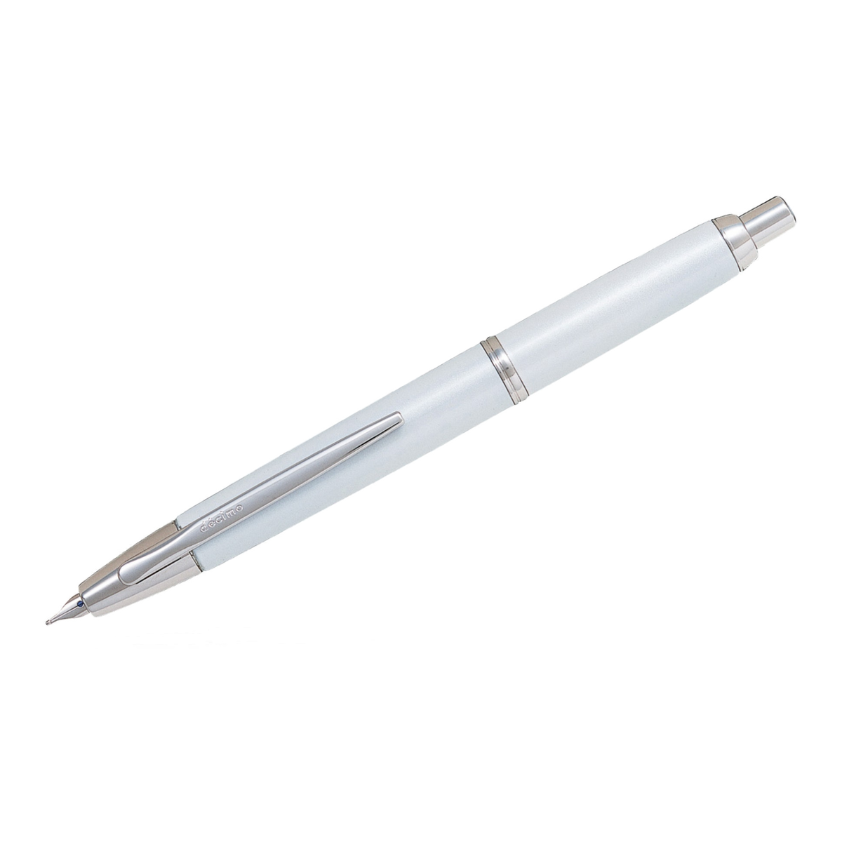 Stylo plume Pilot Capless Decimo – Blanc