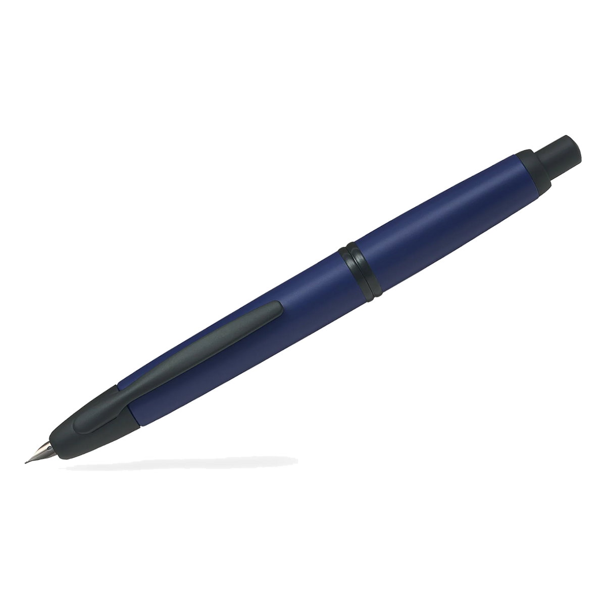 Stylo plume Pilot Capless Finitions noires mates – Bleu nuit