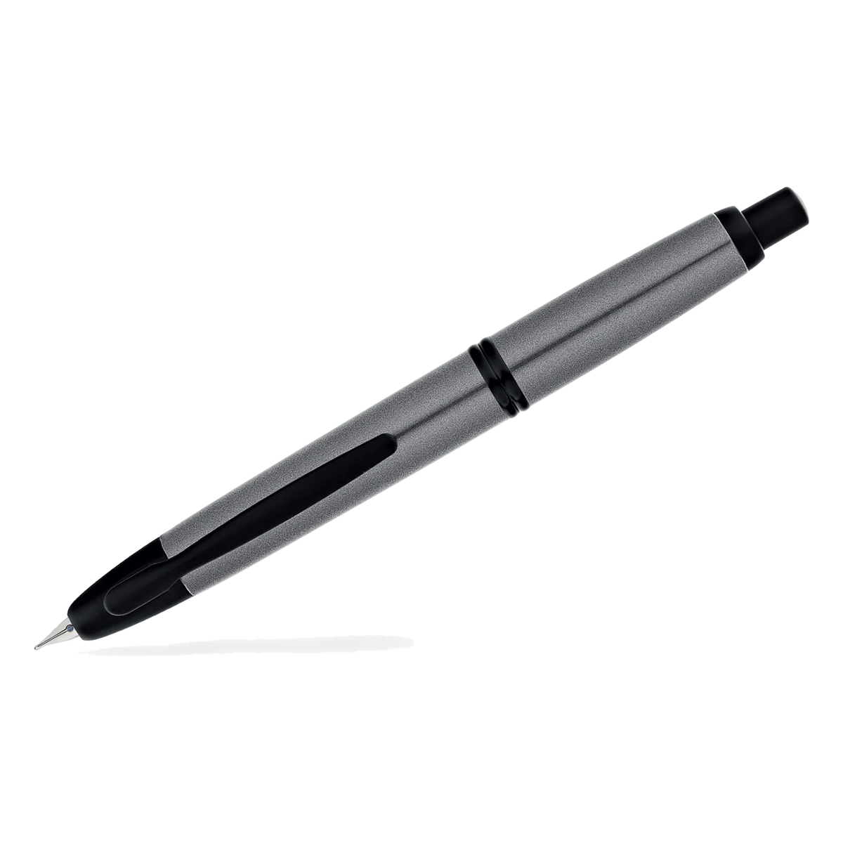 Stylo plume Pilot Capless Finitions noires mates – Gris
