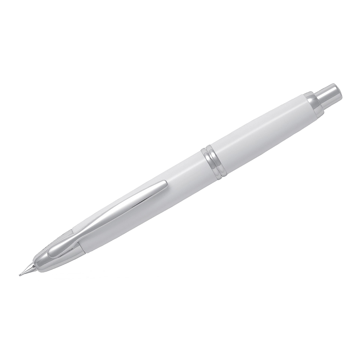 Stylo plume Pilot Capless Rhodié – Blanc