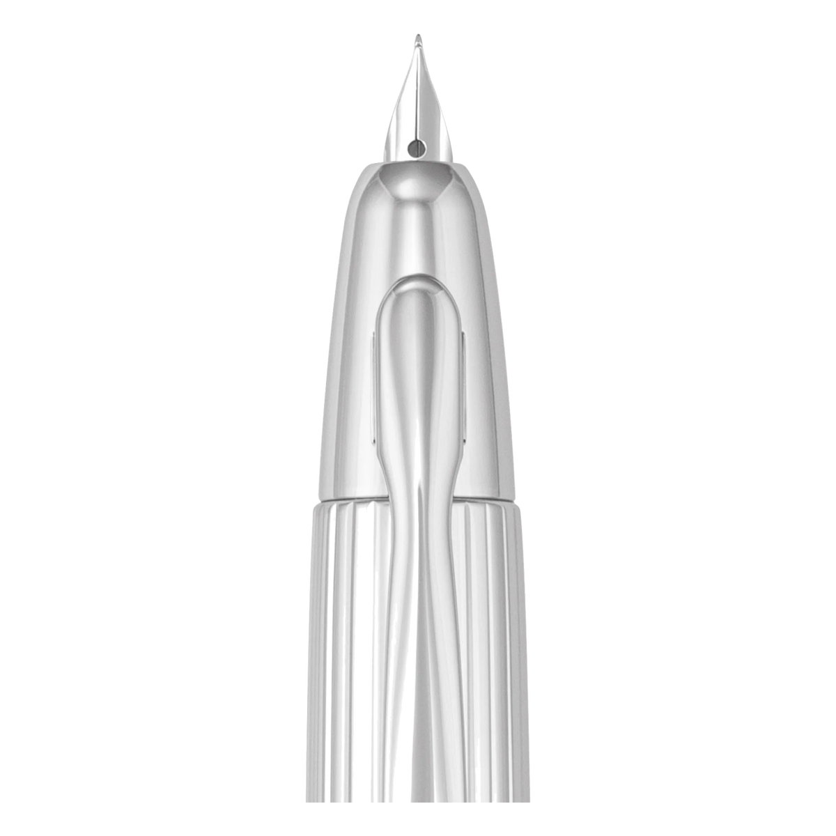 Pilot Capless Stripe – plume rétractable en or 18 carats rhodié