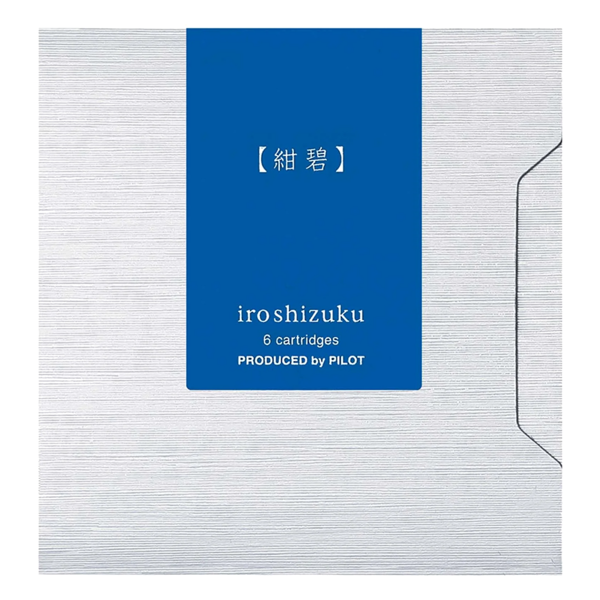 Encre Iroshizuku Kon-peki – Bleu azur – cartouches