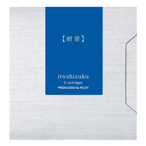 Encre Iroshizuku Kon-peki – Bleu azur – cartouches