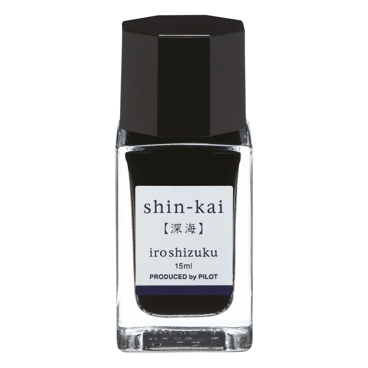 Encre Iroshizuku Shin-kai – Bleu abysses – mini flacon 15 ml