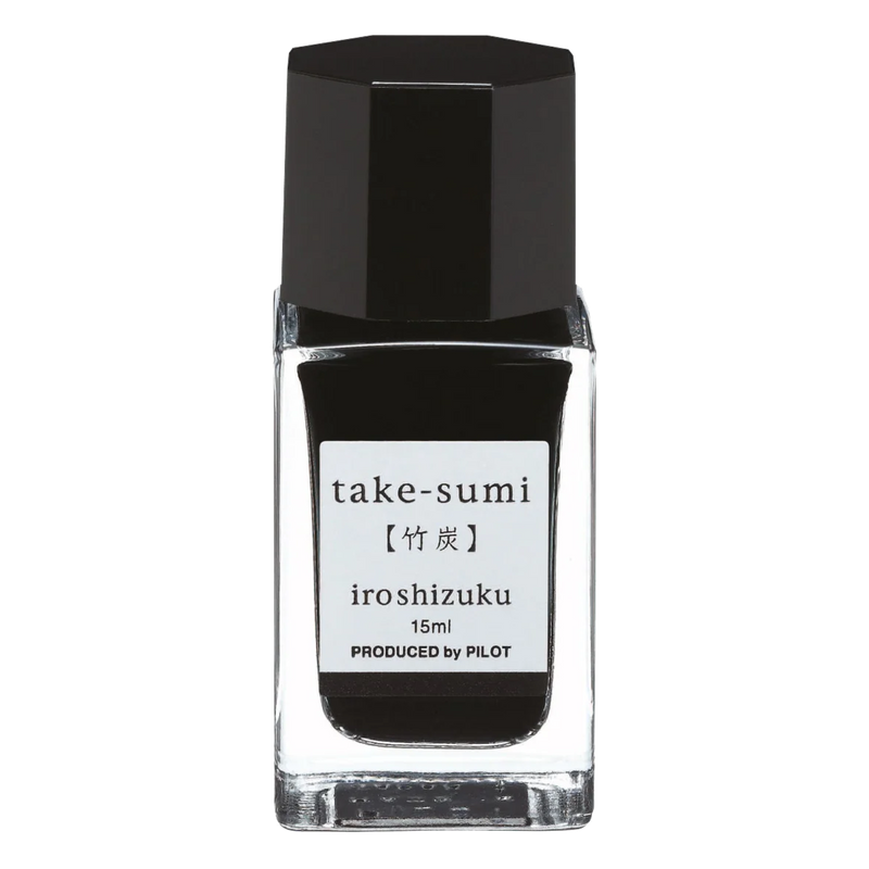 Encre Iroshizuku Take-sumi – Noir – mini flacon 15 ml
