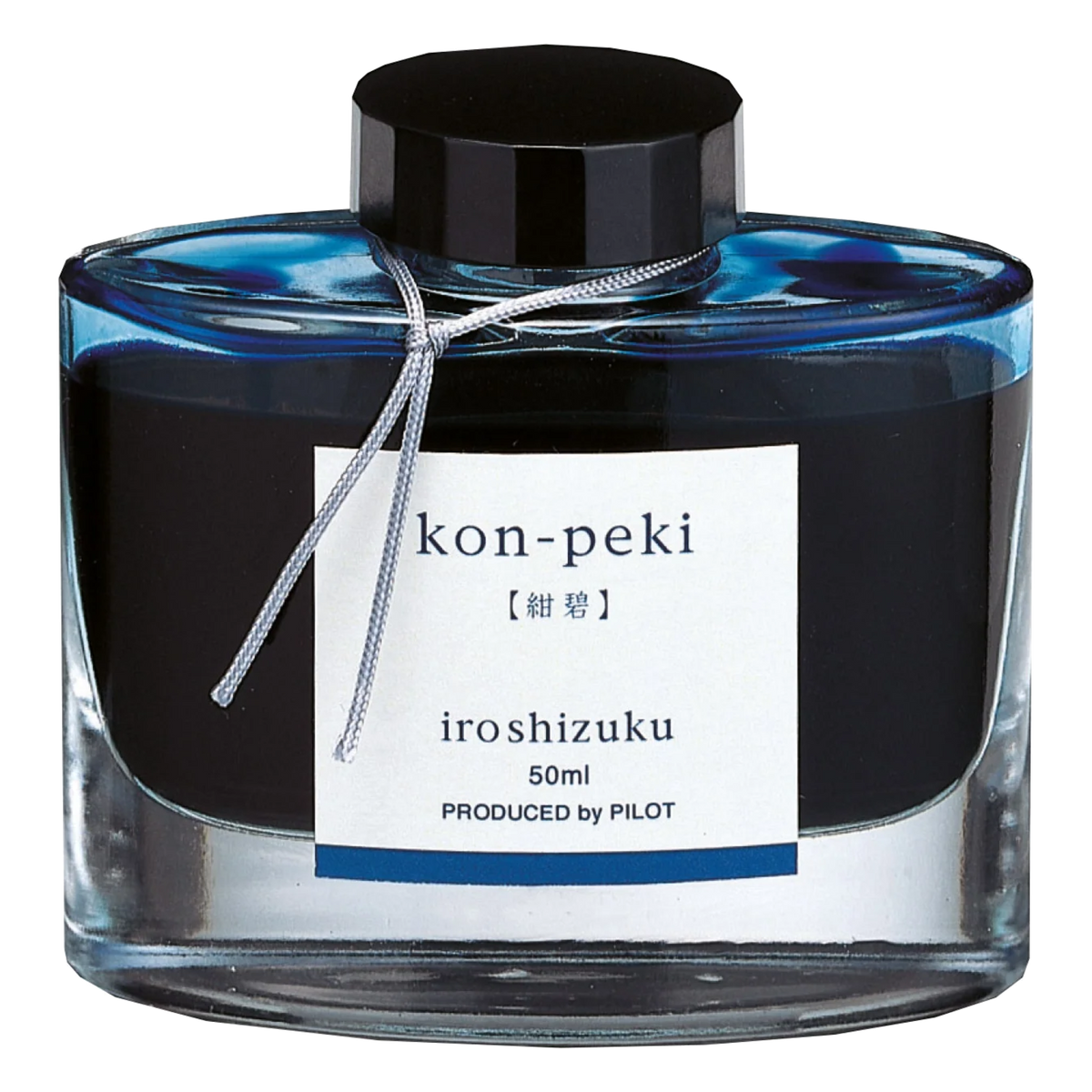 Encre Iroshizuku Kon-peki – Bleu azur – flacon 50 ml