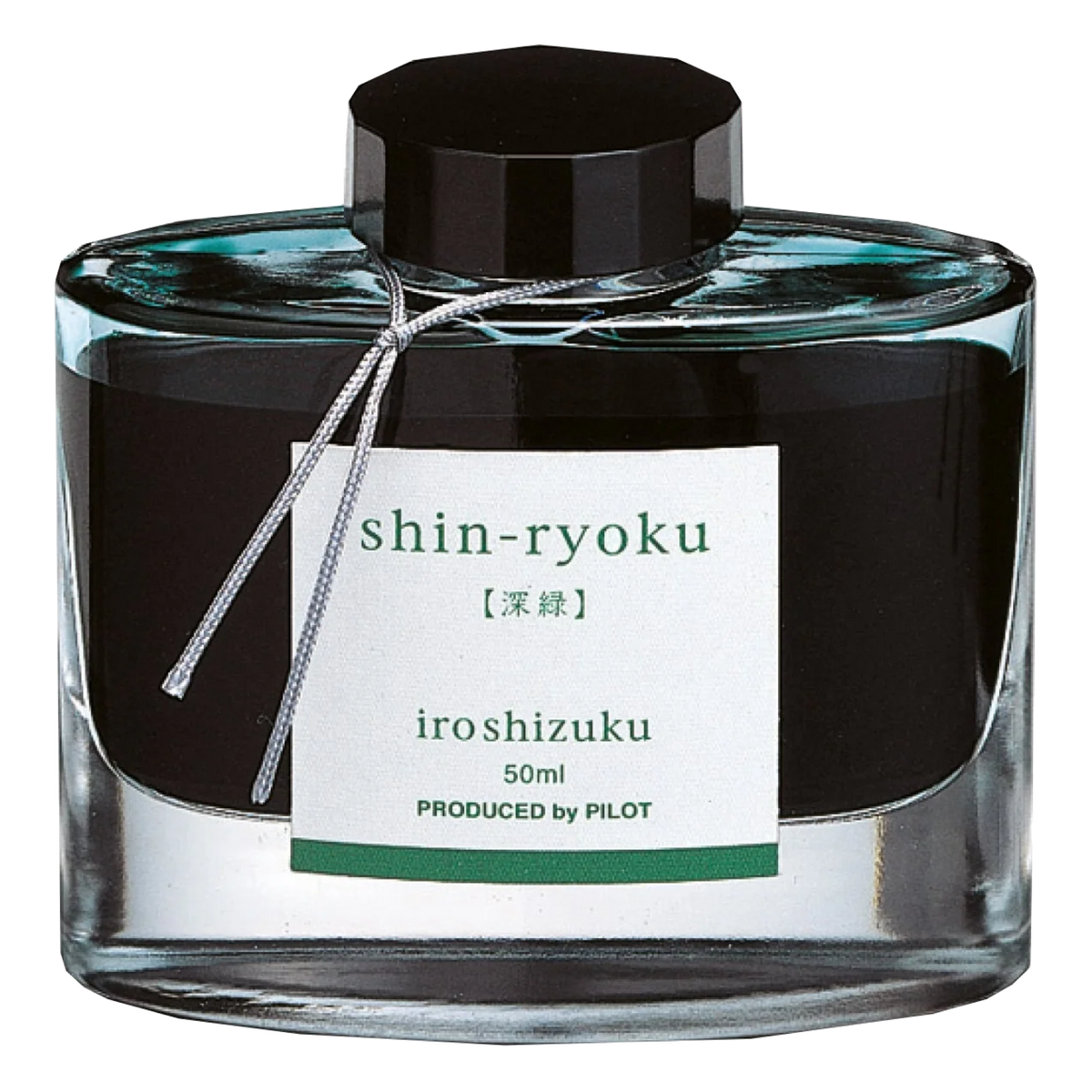 Encre Iroshizuku Shin-ryoku – Vert forêt – flacon 50 ml