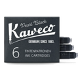 Cartouches d’encre Kaweco – Boîte de 6 – Noir perle