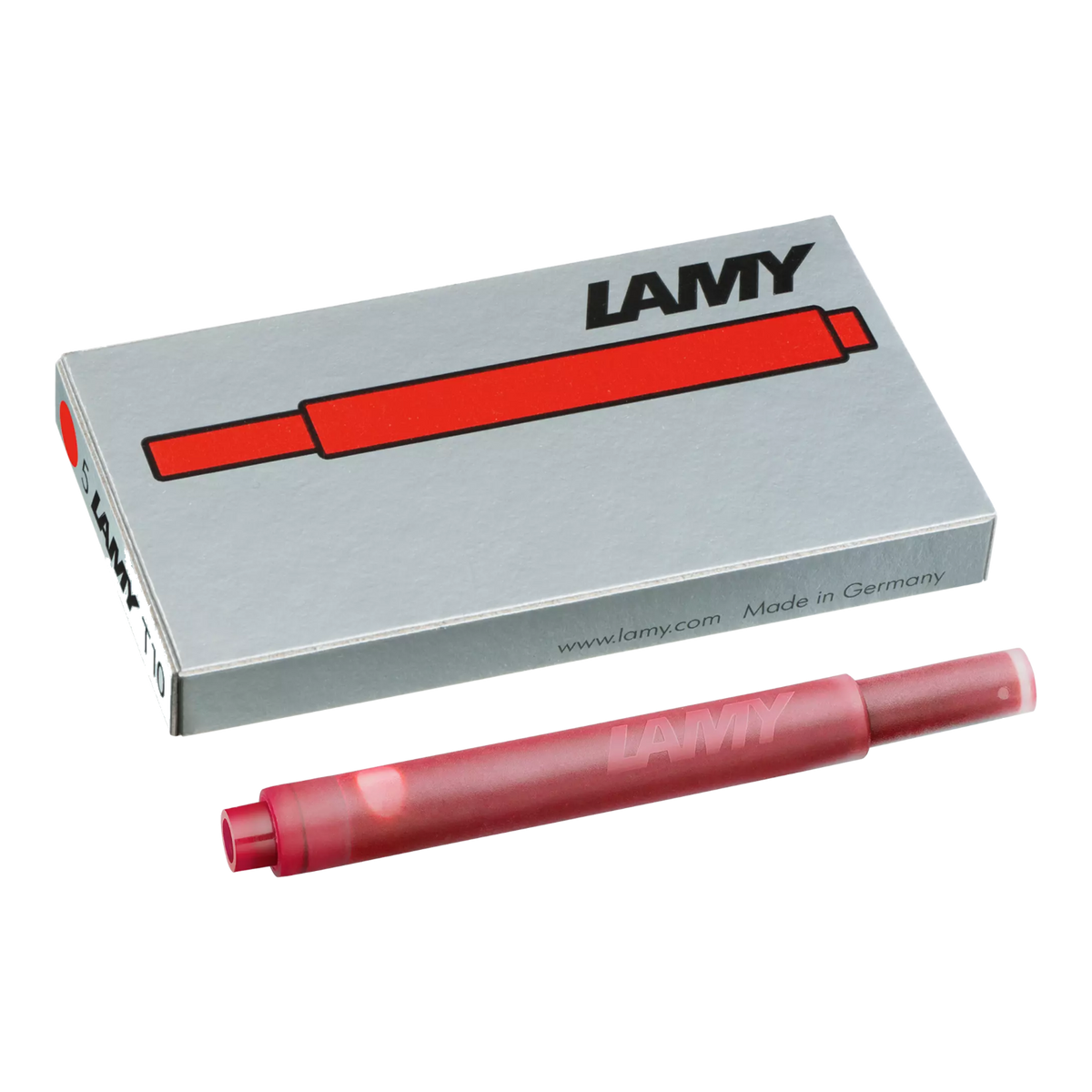 Cartouches d’encre Lamy T10 – Rouge