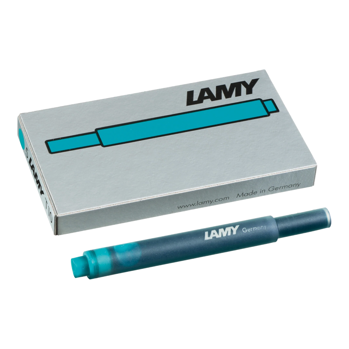 Cartouches d’encre Lamy T10 – Turquoise